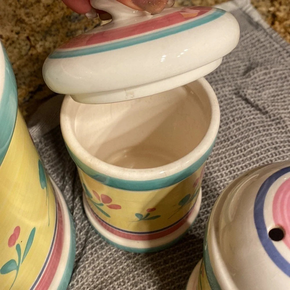 CALECA Ceramiche Style Canister/kitchen set - Picture 4 of 7